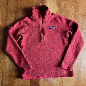 Patagonia red Better Sweater S